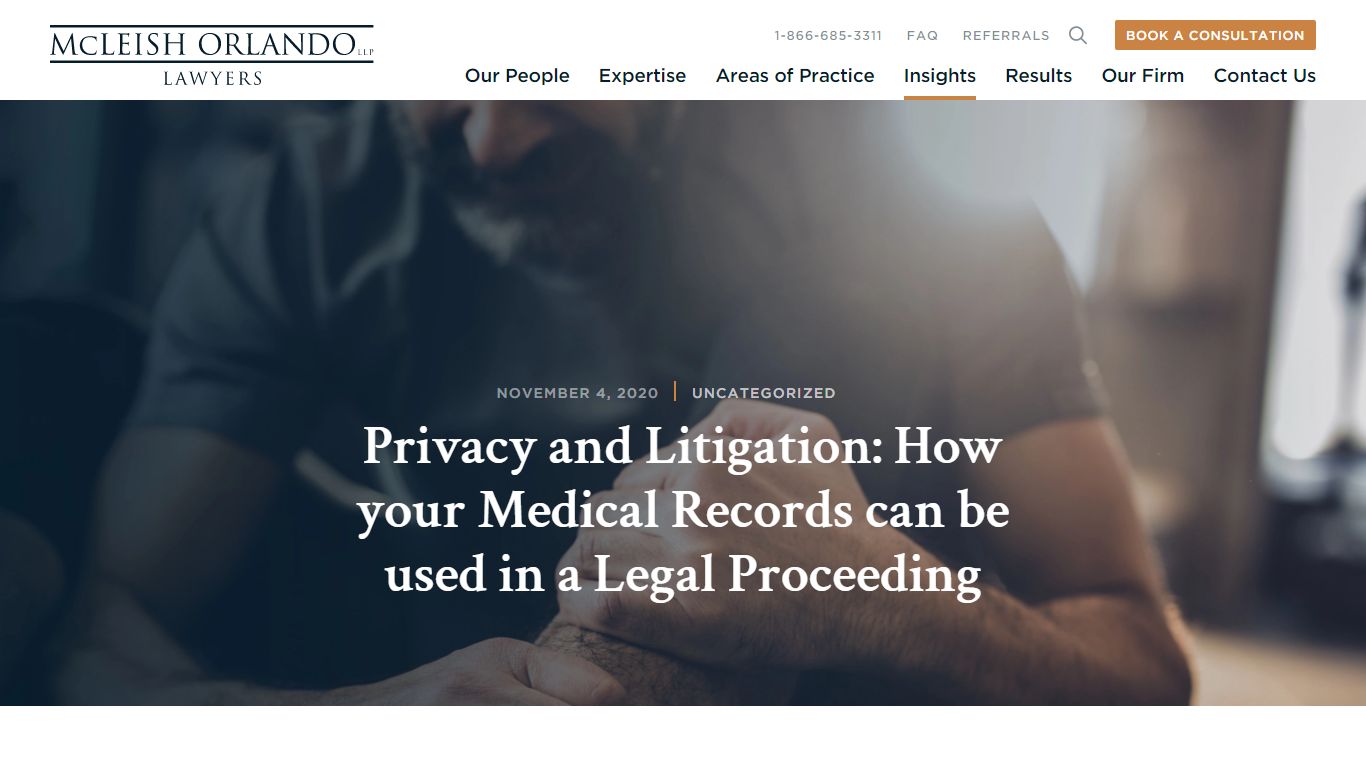 Privacy and Litigation: How your Medical Records can be used in a Legal ...